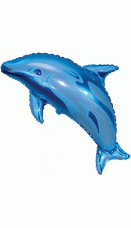 Blå delfin