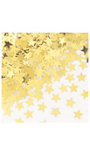 Stjerner gull confetti