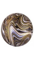 Marblez svart/gull 38cm